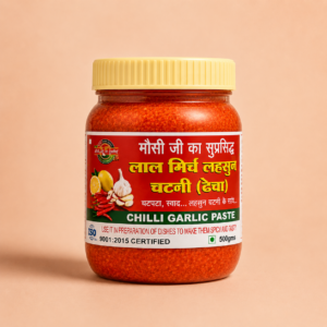RED CHILLI & GARLIC PASTE(ढेचा)