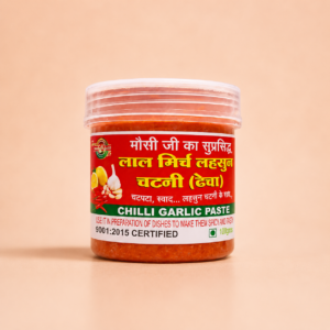 RED CHILLI & & GARLIC PASTE(ढेचा)