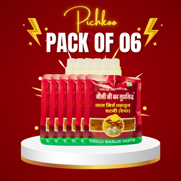 Get Red Chilli Garlic Pichkoo(6/pc)-Combo@200!!